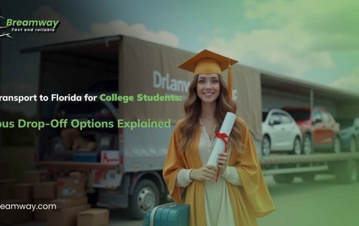 Auto Transport to Florida for College Students: Campus Drop-Off Options Explained